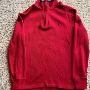 Polo Ralph Lauren pullover Christmas Red SZ 10-12